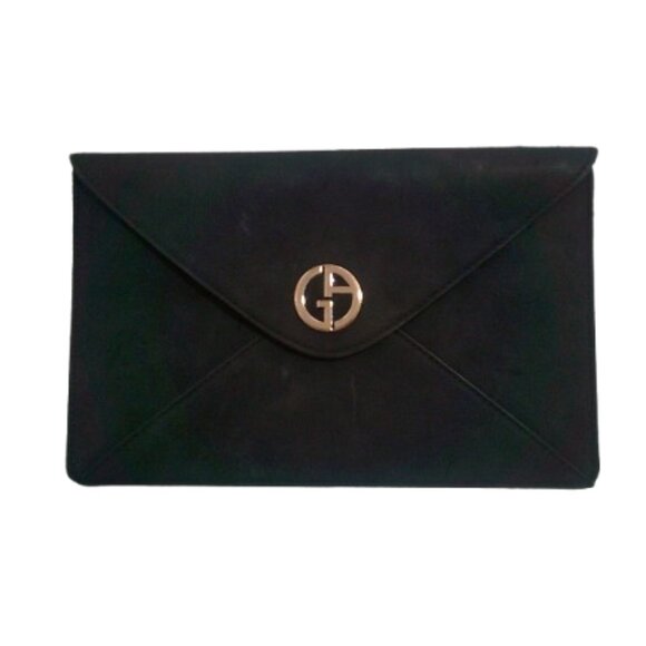 Giorgio Armani Small Clutch Bag  Leather Envelope Bag Clutch (11x7) - Picture 1 of 5